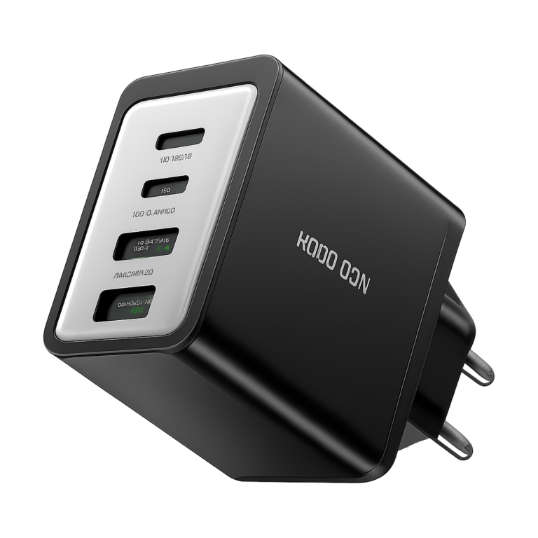 Rocoren 45W GaN 4-port fast charger front view