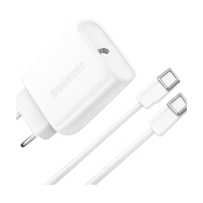 Rocoren 20W GaN USB-C fast charger front view