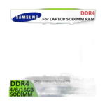 Samsung DDR4 SODIMM laptop RAM module front view