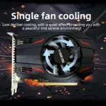 Rear display output ports of SEJISHI RX 560 4GB graphics card