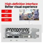 Cooling fans of SEJISHI RX 560 4GB AMD Radeon RX560 GPU