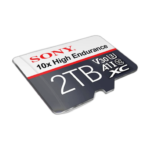 Sony Extreme PRO UHS-I 256GB microSD card front view