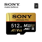 Sony MicroSD card compatibility icons