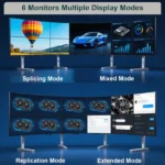 SRhonyra AMD RX580 8GB graphics card with six HDMI outputs