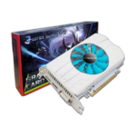 SRhonyra GTX 1050 4GB graphics card front view showing cooling fan and ports