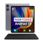 SVITOO 11 inch Android 15 tablet with keyboard and mouse case