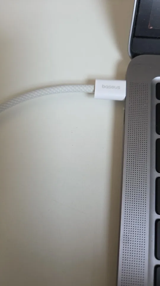 Baseus 100W Type-C to Type-C Fast Charging Cable photo review