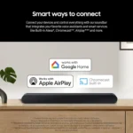 Samsung S60D soundbar with SpaceFit Sound Pro room calibration