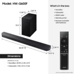 Samsung Soundbar 3.1.2CH Q-Series with Subwoofer – Black - Image 2