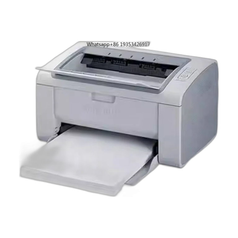 black and white laser printer front view