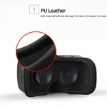 Shinecon 6.0 VR glasses with Bluetooth wireless controller displaying ergonomic design