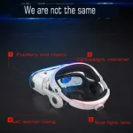 Shinecon VR Glasses 3D Headset with Mobile Controllers - Image 3