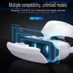Shinecon VR Glasses 3D Headset with Mobile Controllers - Image 2