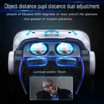 Shinecon VR Glasses 3D Headset with Mobile Controllers - Image 4