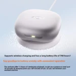 Shokz OpenFit 2+ T921 Bluetooth earphones with silicone and plastic build