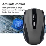 Slim 2.4GHz Wireless 1600 DPI Silent Gaming Mouse - Image 2