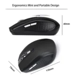 Slim 2.4GHz Wireless 1600 DPI Silent Gaming Mouse - Image 6