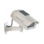 Solar Powered Dummy Security Camera with Red Flashing LED - Image 5