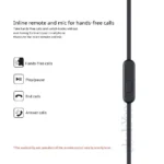 Sony MDR-XB75AP headphones showing cable and 3.5mm plug