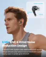 SOUNDPEATS C30 Wireless Earbuds with Hybrid ANC & LDAC - Image 4