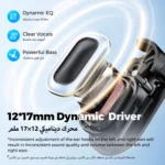 SoundPEATS LinkFree Open-Ear Bluetooth Earbuds with Noise Cancel - Image 3