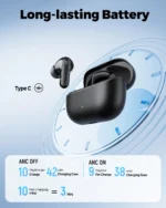 SoundPEATS Q3 Pro ANC Wireless Earbuds Bluetooth 6.0 - Image 5