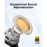 Soundcore Liberty5 wireless earbuds with charging case closed