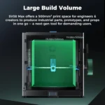 Sovol SV08 MAX 3D printer with built-in HD camera for remote monitoring