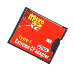 Side angle of TISHRIC Micro SD to CF Card Adapter
