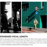 TTArtisan 35mm F1.8 II lens angled on white background