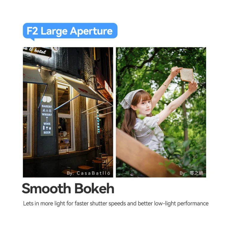 Side view of TTArtisan 40mm F2 L mount autofocus lens