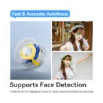 Close-up of 7-blade diaphragm aperture on TTArtisan lens