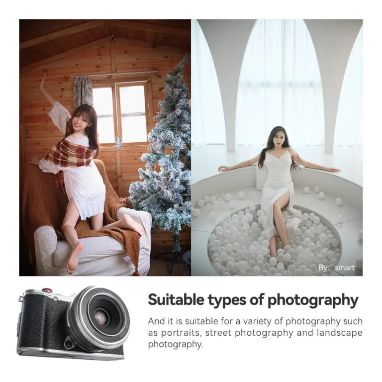 Side view of TTartisan 27mm F2.8 autofocus lens for Fuji cameras