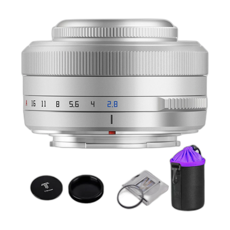 TTartisan 27mm F2.8 AF lens black for Fuji X-T3 camera