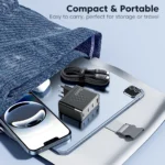 Top view of Toocki 140W GaN charger showing power specifications