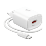 Front view of Toocki 25W portable USB-C fast charger