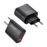 Toocki 40W GaN USB C charger front view with three ports