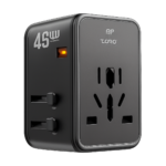Toocki 45W universal travel adapter with USB-A and USB-C ports