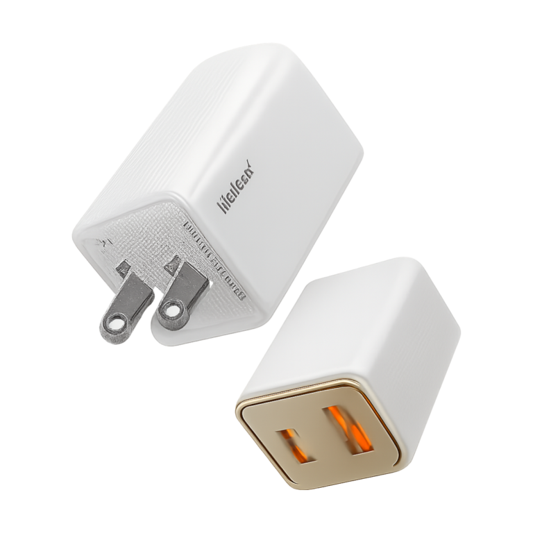Toocki 67W GaN USB-C charger front view with foldable US plug