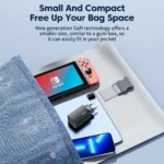 Close-up of Toocki GaN 67W USB C charger port