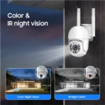 Tuya 4MP PTZ Outdoor Waterproof WiFi Security Camera - Image 3