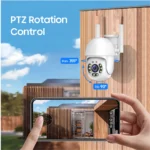 Tuya 4MP PTZ Outdoor Waterproof WiFi Security Camera - Image 6