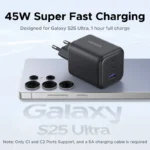 UGREEN 45W GaN USB-C Fast Charger with EU Plug - Image 4