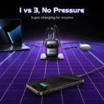 UGREEN 65W GaN Robot Charger PD3.0 QC4.0 for iPhone MacBook - Image 2