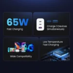 UGREEN 65W USB-C PD Fast Charger for iPhone & Laptop - Image 2