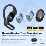 UGREEN FitBuds open-ear headphones showing metal and ABS build