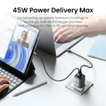 UGREEN GaN 45W Dual USB-C Fast Charger with PD & QC 3.0 - Image 4