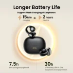 UGREEN HiTune S3 earbuds showing touch controls and earhooks