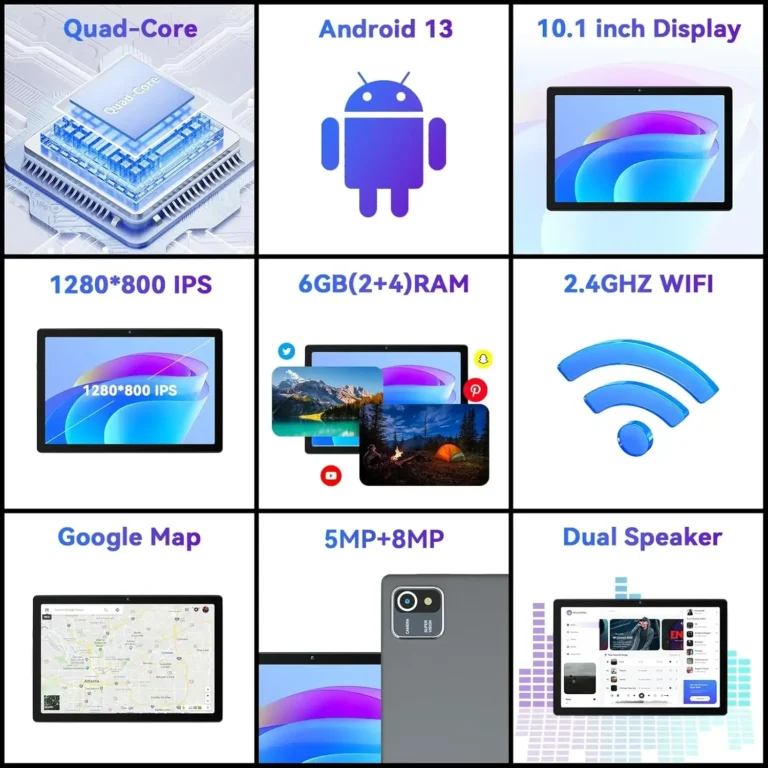 URAO tablet side angle showing slim design and ports
