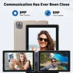 URAO C10 tablet rear view showing 8MP camera